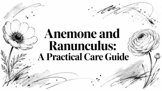 Anemone and Ranunculus: A Practical Care Guide