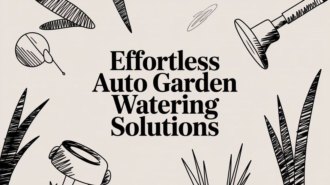 Effortless Auto Garden Watering Solutions