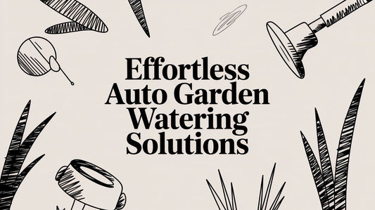 Effortless Auto Garden Watering Solutions
