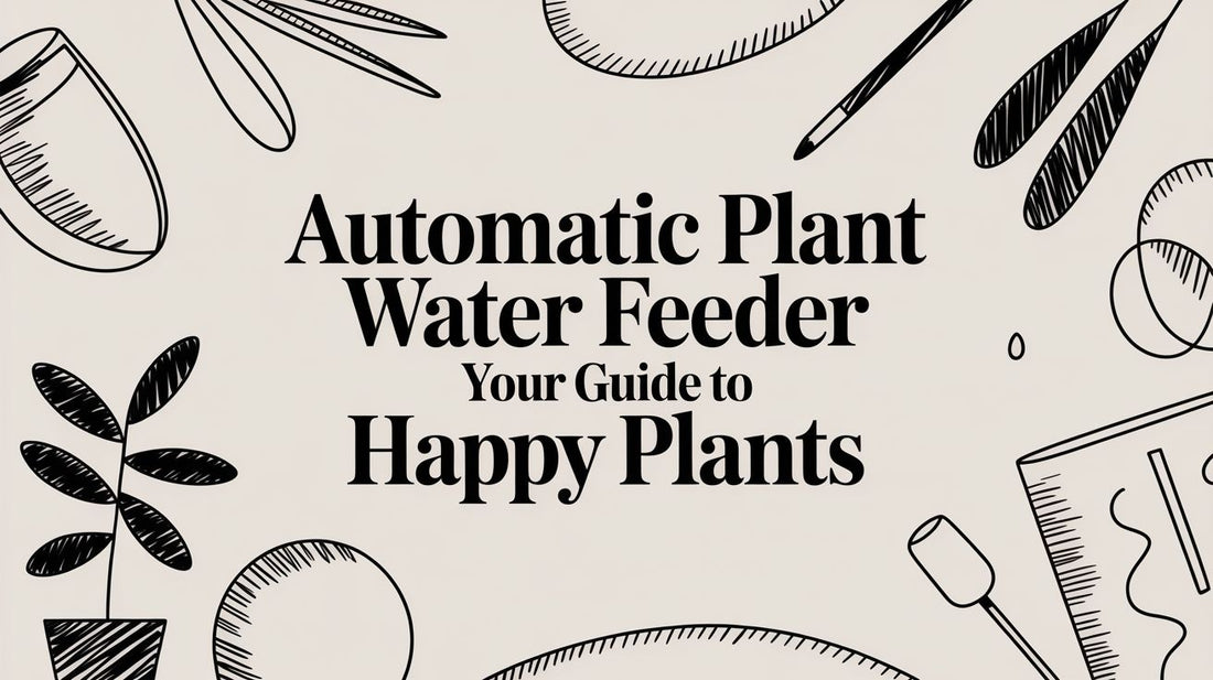 Automatic Plant Water Feeder: Your Guide to Happy Plants
