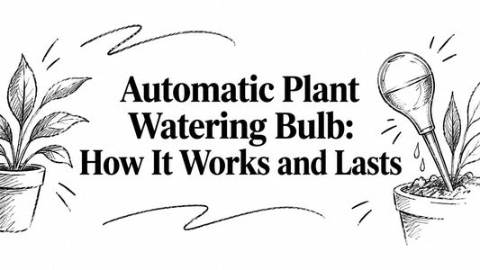 Automatic Plant Watering Bulb: How It Works and Lasts