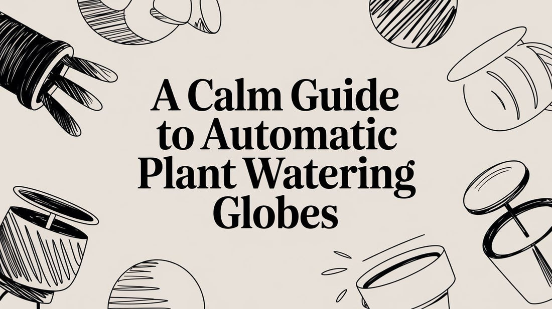 A Calm Guide to Automatic Plant Watering Globes