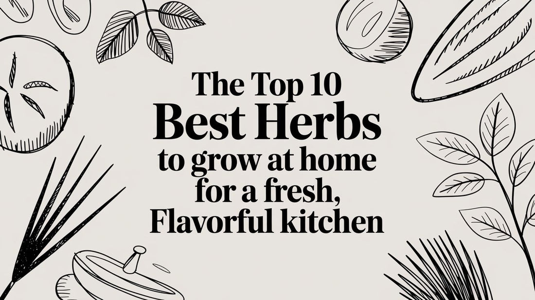 The Top 10 Best Herbs to Grow at Home for a Fresh, Flavorful Kitchen