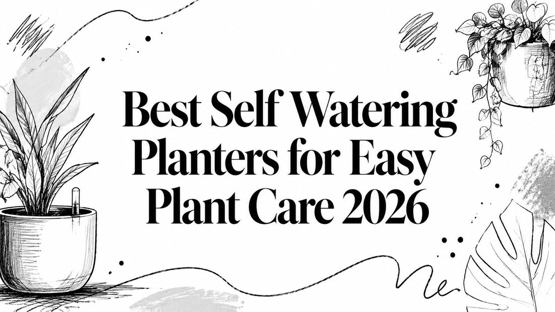 Best Self Watering Planters for Easy Plant Care 2026