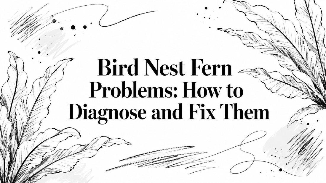 Bird Nest Fern Problems: How to Diagnose and Fix Them