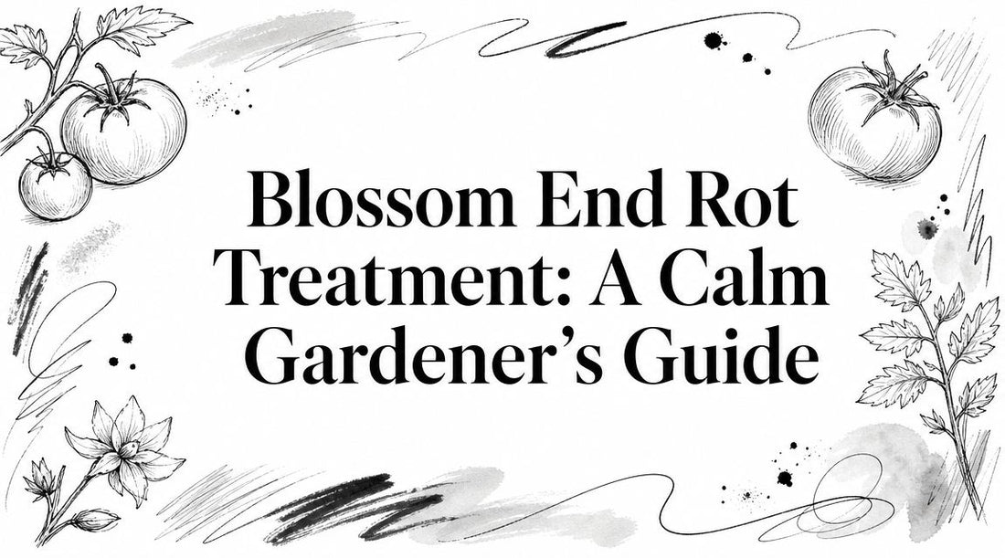 Blossom End Rot Treatment: A Calm Gardener's Guide