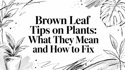 Brown Leaf Tips on Plants: What They Mean and How to Fix