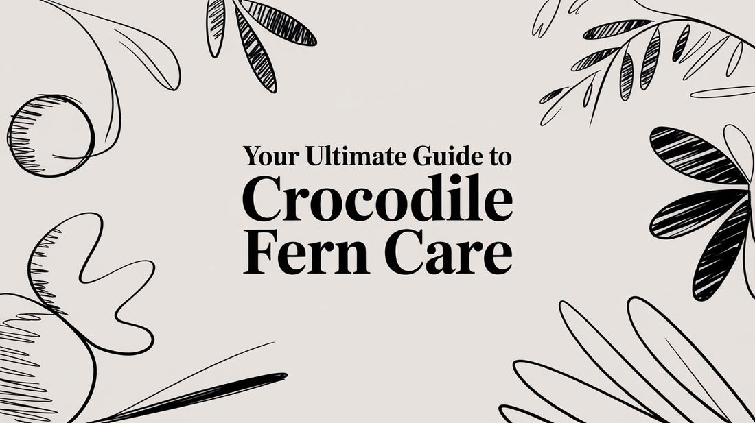A Beginner's Guide to Crocodile Fern Care