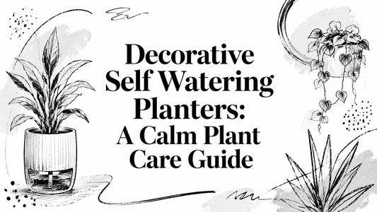 Decorative Self Watering Planters: A Calm Plant Care Guide