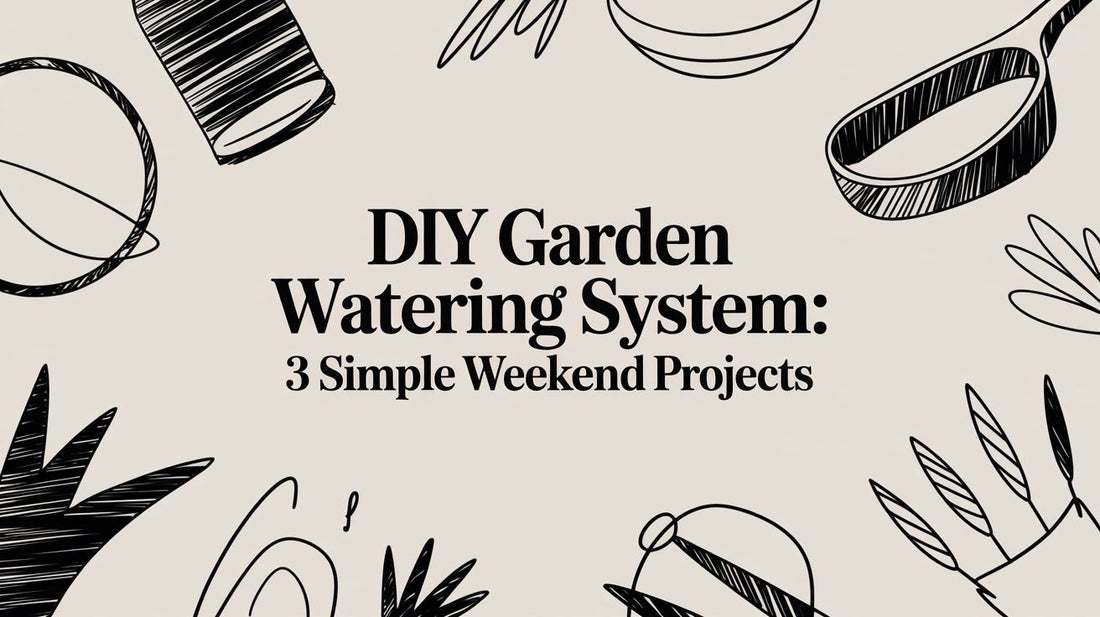 DIY Garden Watering System: 3 Simple Weekend Projects