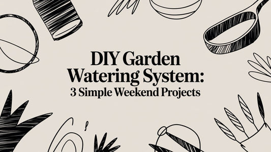 DIY Garden Watering System: 3 Simple Weekend Projects