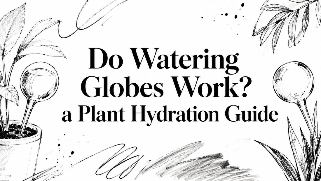 Do Watering Globes Work? a Plant Hydration Guide