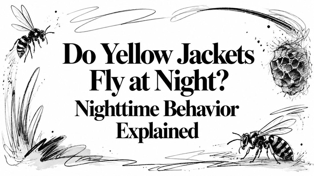 Do Yellow Jackets Fly at Night? Nighttime Behavior Explained