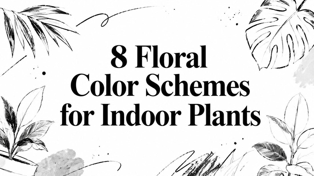 8 Floral Color Schemes for Indoor Plants