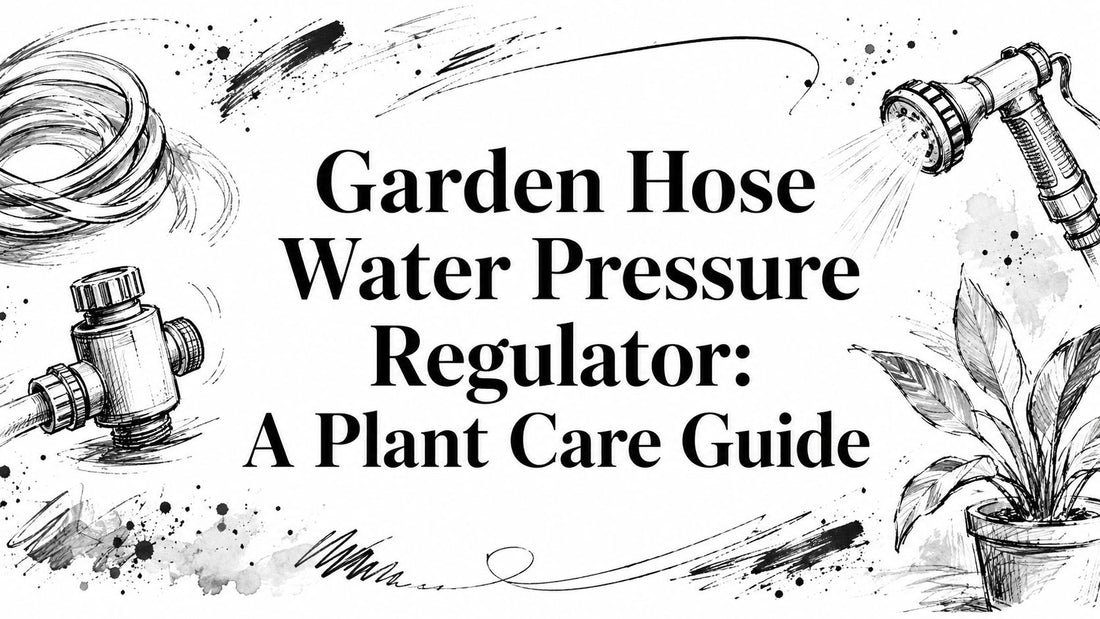 Garden Hose Water Pressure Regulator: A Plant Care Guide