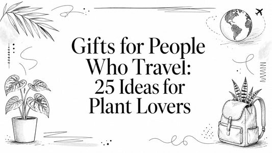 Gifts for People Who Travel: 25 Ideas for Plant Lovers