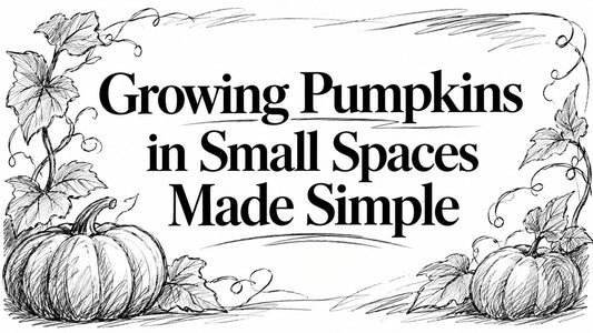 Growing Pumpkins in Small Spaces Made Simple