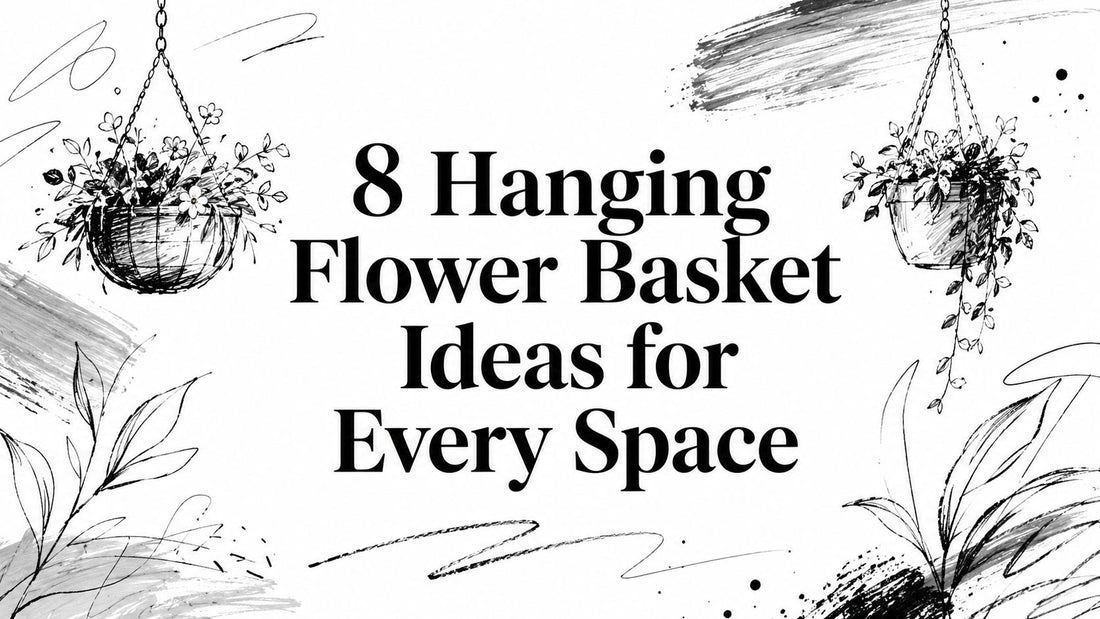 8 Hanging Flower Basket Ideas for Every Space