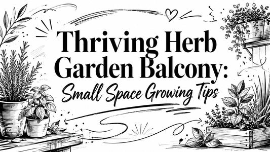 Thriving Herb Garden Balcony: Small Space Growing Tips