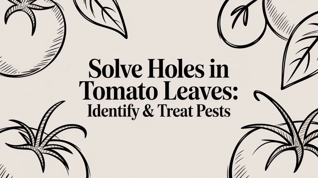 Solve Holes in Tomato Leaves: Identify & Treat Pests