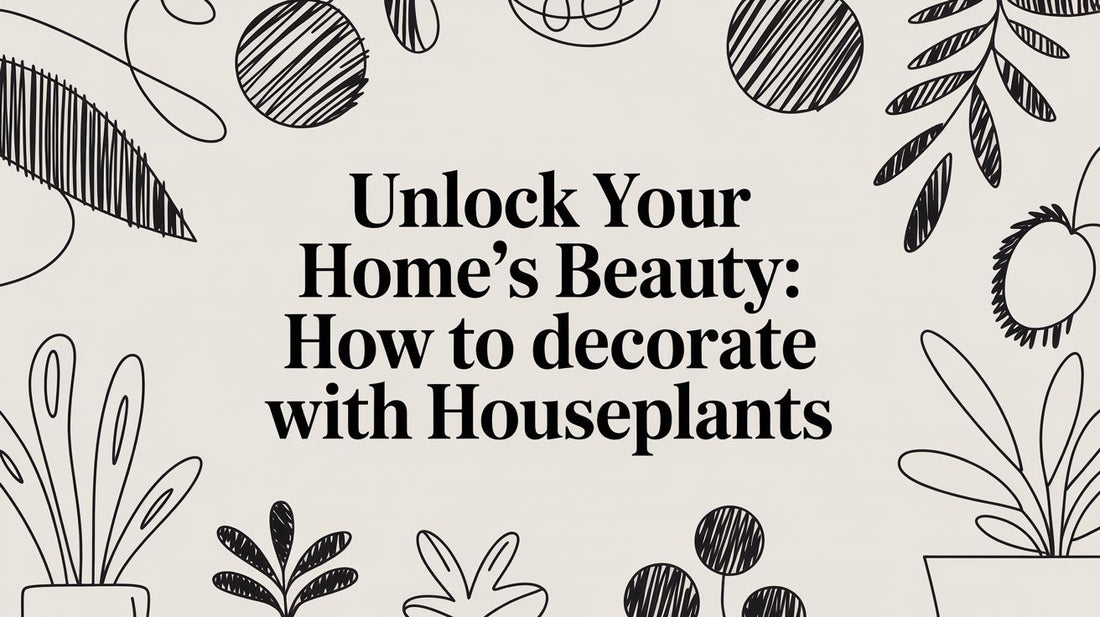 Unlock Your Home's Beauty: How to decorate with houseplants