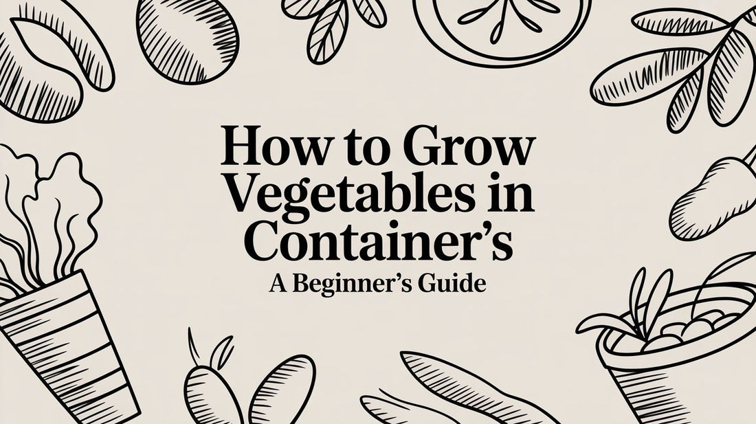 How to Grow Vegetables in Containers: A Beginner's Guide