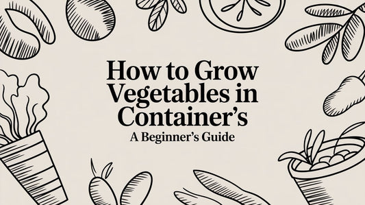 How to Grow Vegetables in Containers: A Beginner's Guide