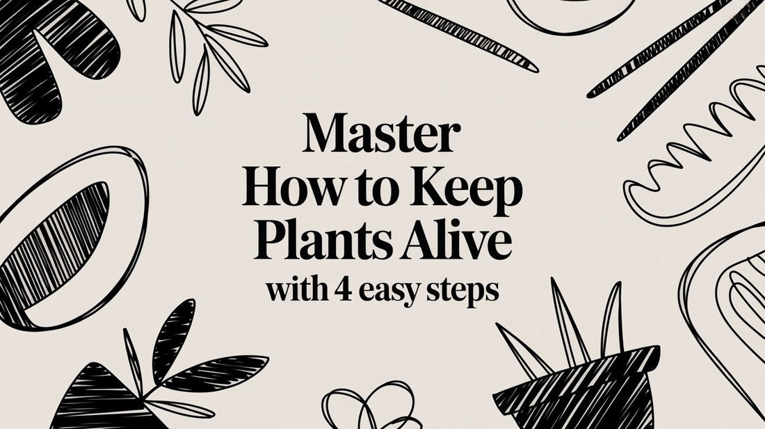 How to Keep Plants Alive: A Beginner's Guide to Happy Houseplants