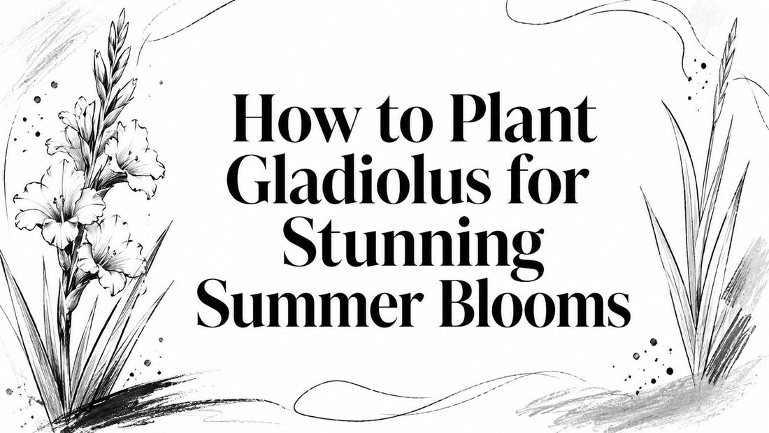 How to Plant Gladiolus for Stunning Summer Blooms
