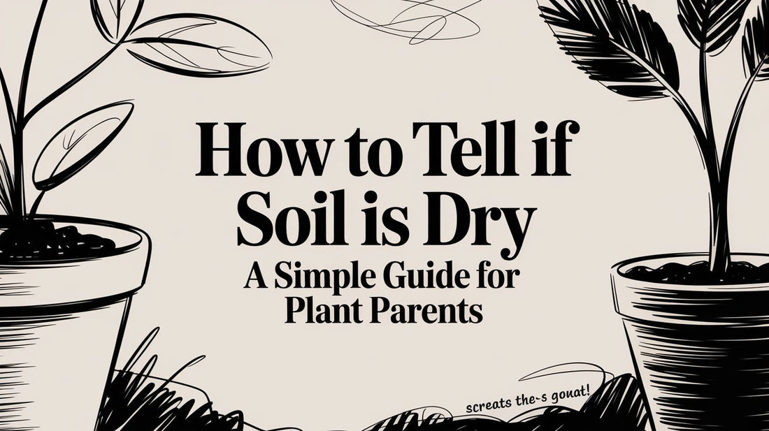 How to Tell If Soil Is Dry A Simple Guide for Plant Parents