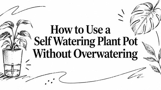 How to Use a Self Watering Plant Pot Without Overwatering