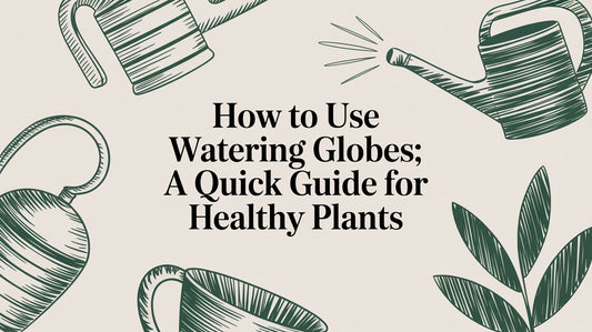 How to Use Watering Globes: A Simple Guide for Happy Plants