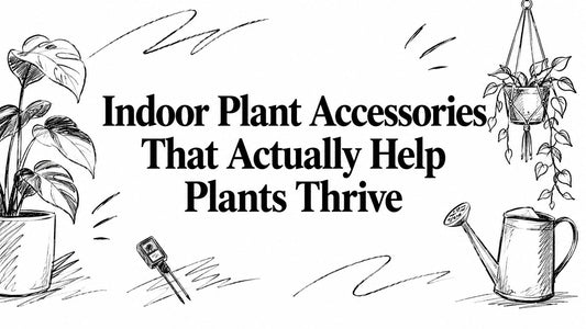 Indoor Plant Accessories That Actually Help Plants Thrive