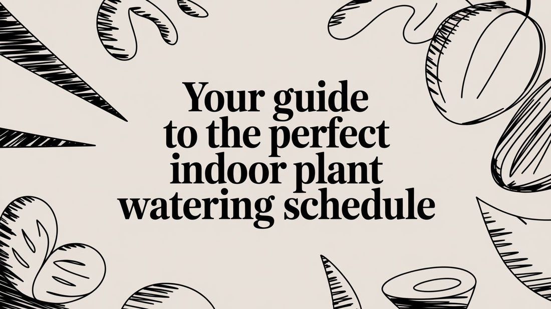 How to Create a Simple Indoor Plant Watering Schedule
