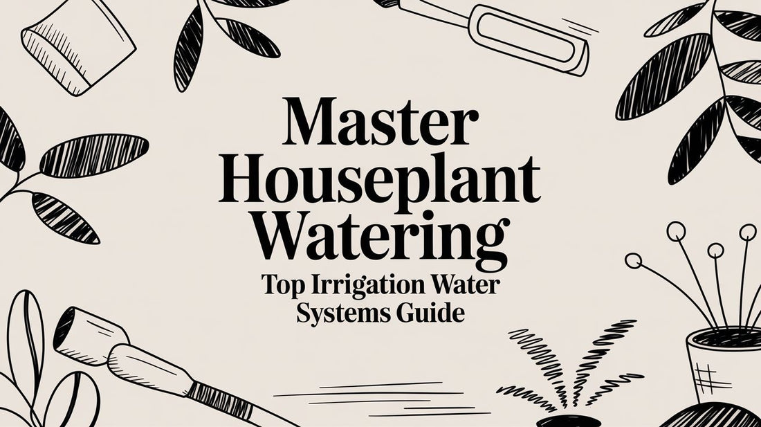 A Beginner's Guide to Watering Your Houseplants with Ease