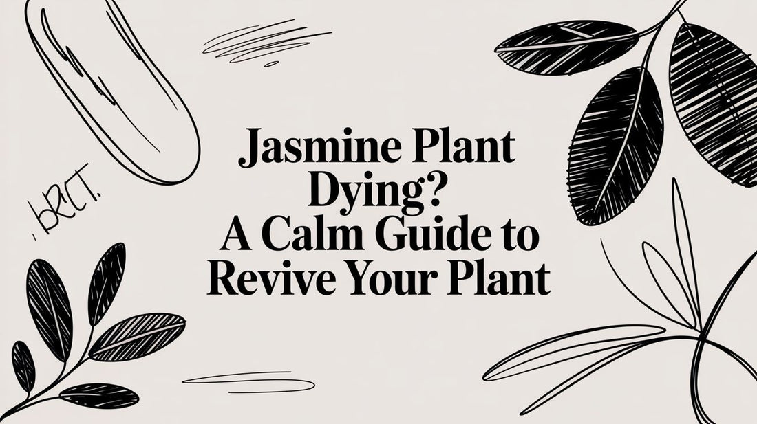 Jasmine Plant Dying? A Calm Guide to Revive Your Plant