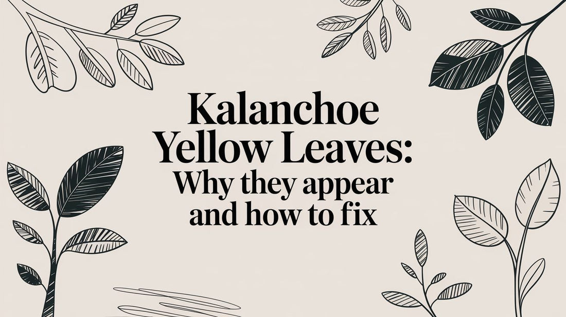 Kalanchoe Yellow Leaves: A Guide to Why They Appear and How to Help