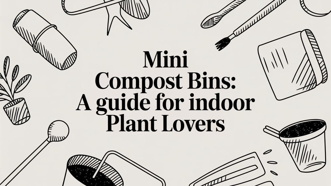 Mini Compost Bins: A Guide for Indoor Plant Lovers