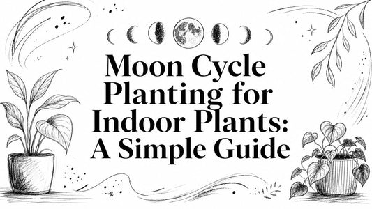 Moon Cycle Planting for Indoor Plants: A Simple Guide