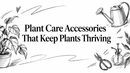 Plant Care Accessories That Keep Plants Thriving