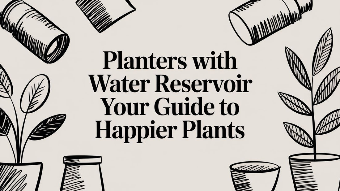 A Beginner's Guide to Planters with a Water Reservoir