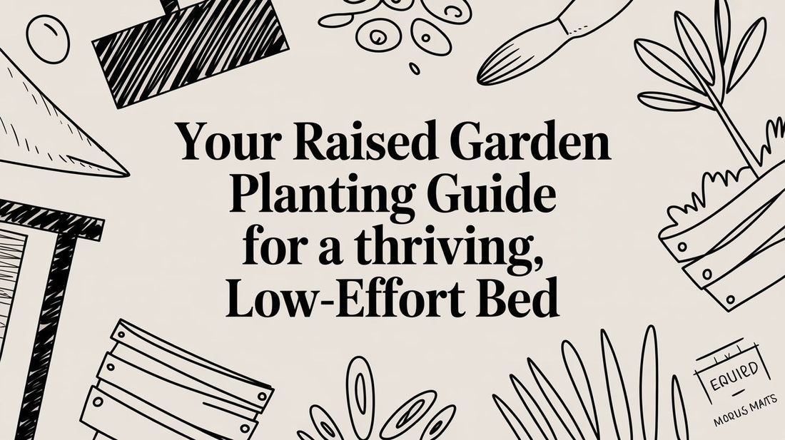 Your Raised Garden Planting Guide for a Thriving, Low-Effort Bed