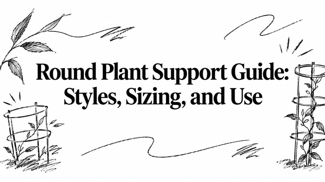 Round Plant Support Guide: Styles, Sizing, and Use