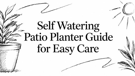 Self Watering Patio Planter Guide for Easy Care