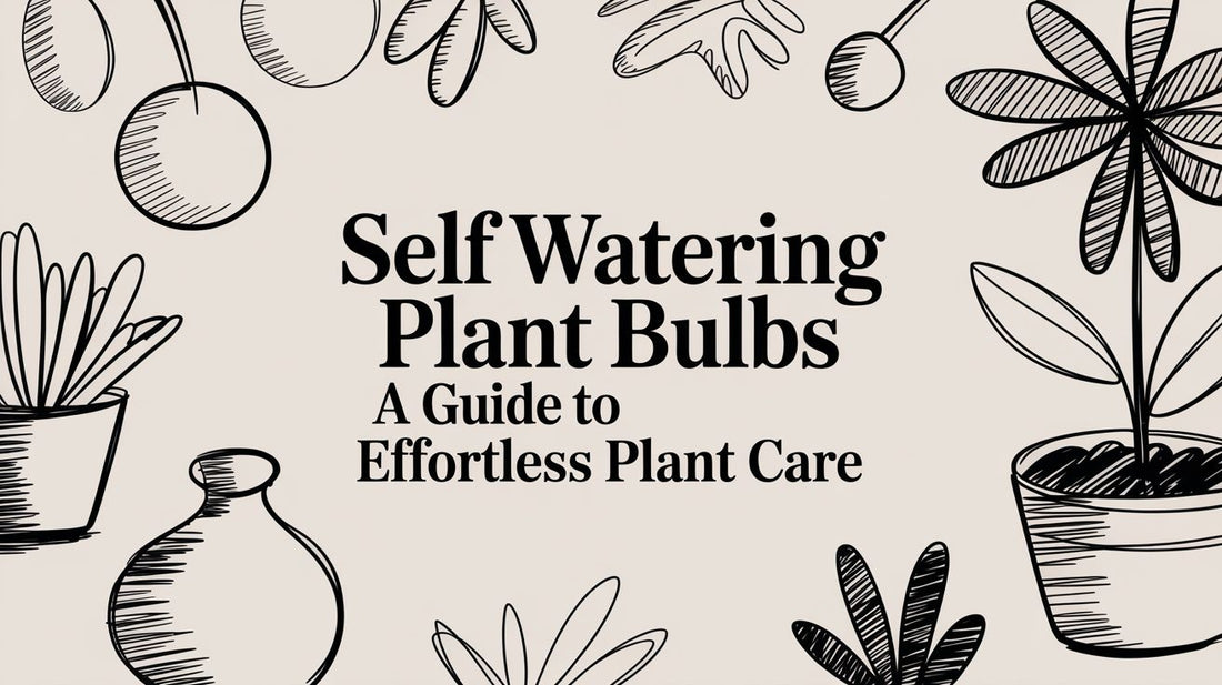 Self Watering Plant Bulbs: A Beginner's Guide to Effortless Plant Care