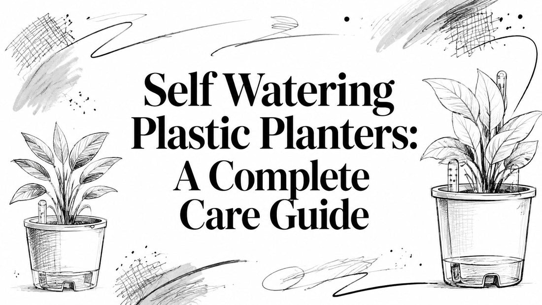 Self Watering Plastic Planters: A Complete Care Guide