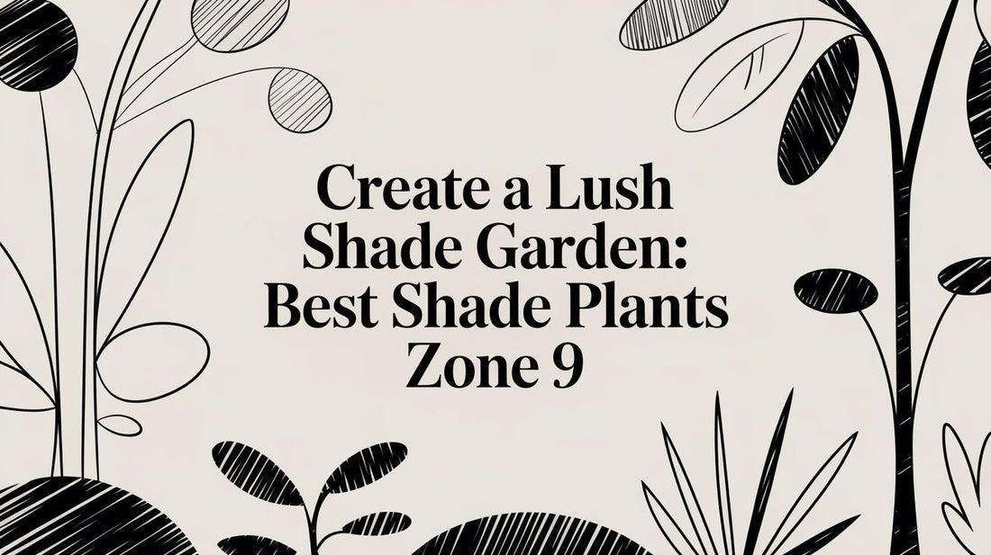 Create a Lush Shade Garden: Best Shade Plants Zone 9