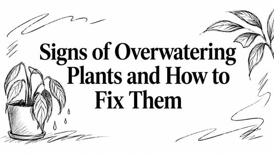 Signs of Overwatering Plants and How to Fix Them
