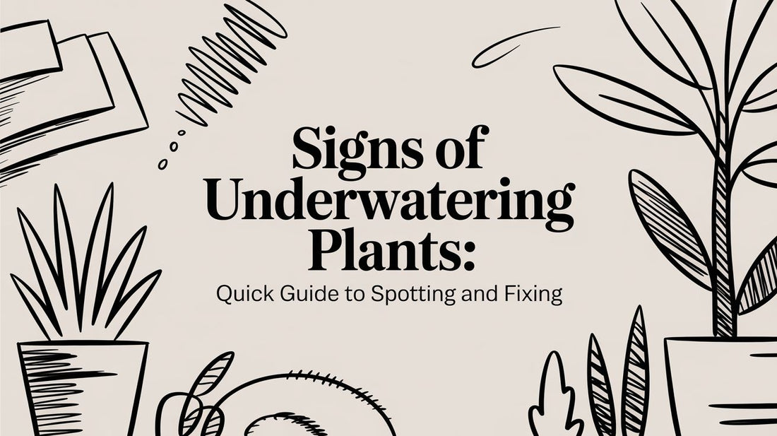 A Beginner's Guide to the Signs of Underwatering Plants