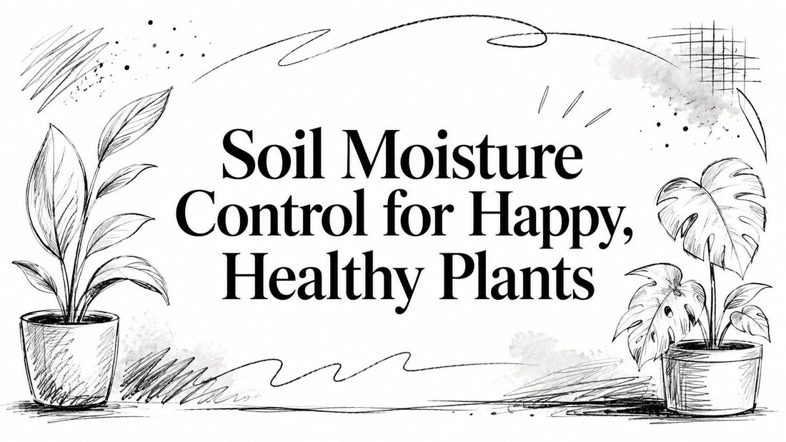 Soil Moisture Control for Happy, Healthy Plants